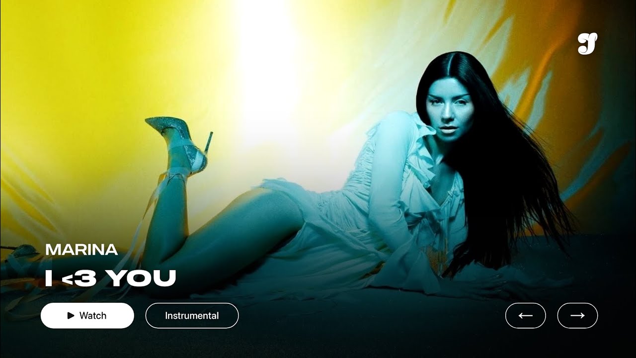 MARINA – I ＜3 YOU | Instrumental