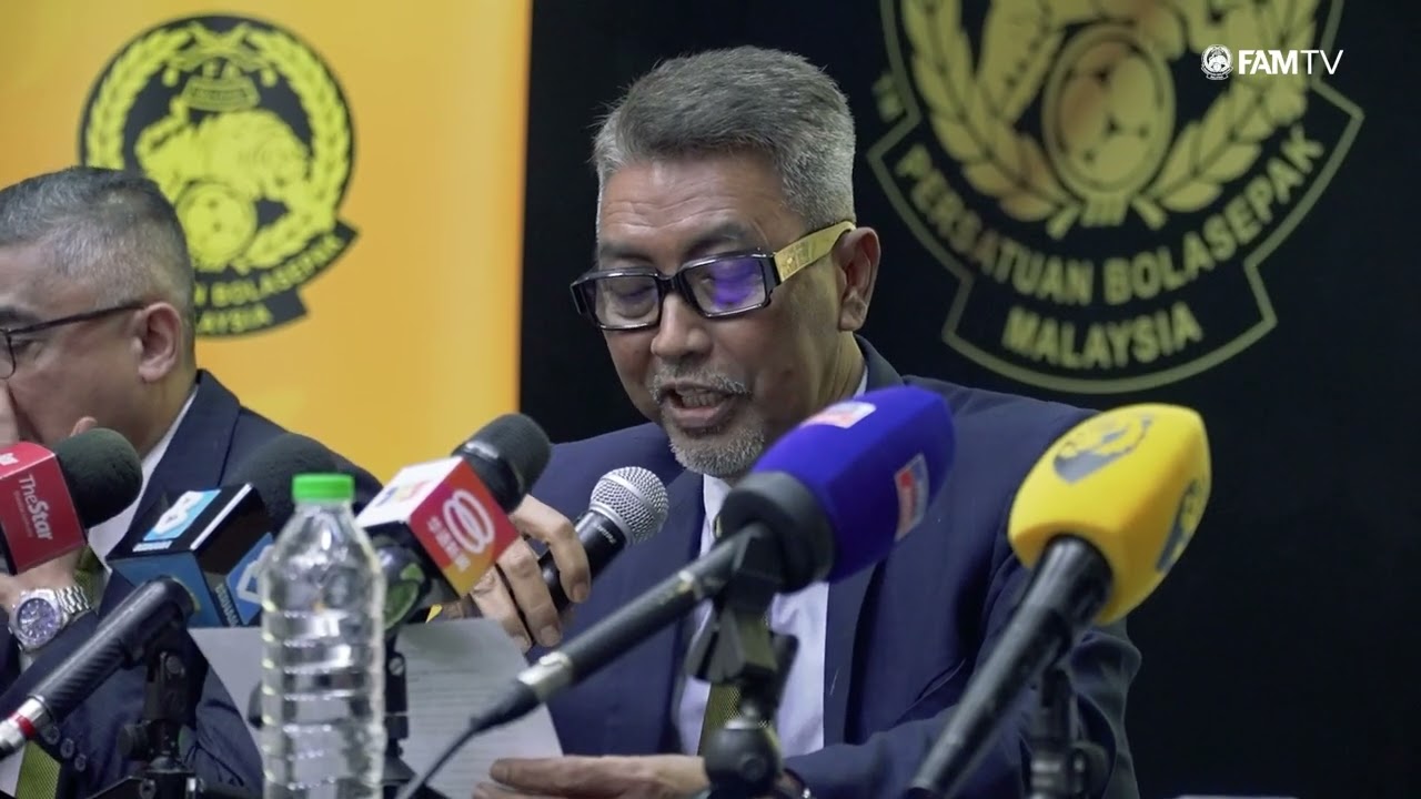 Sidang Media Pengumuman Peletakan Jawatan Kesemua Ahli Jawatankuasa Eksekutif FAM 2025-2029