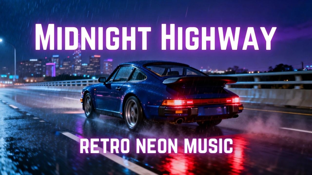 1985: Midnight Highway Drive 💿 | Synthwave • Retrowave • Dreamwave Mix