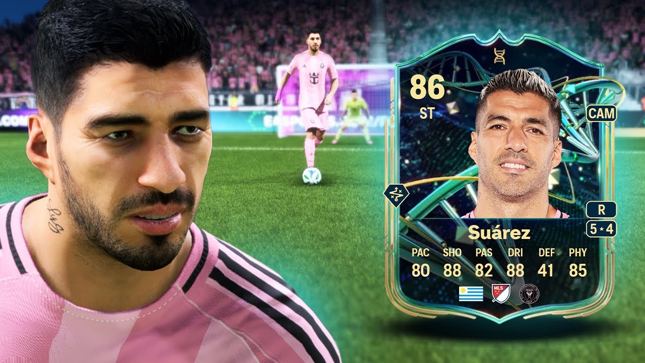 86 ЛУИС СУАРЕС, ЗВЕЗДА В ДВИЖЕНИИ, ОБЗОР ИГРОКА EVOLUTION В FC 26 | FC 26 ULTIMATE TEAM