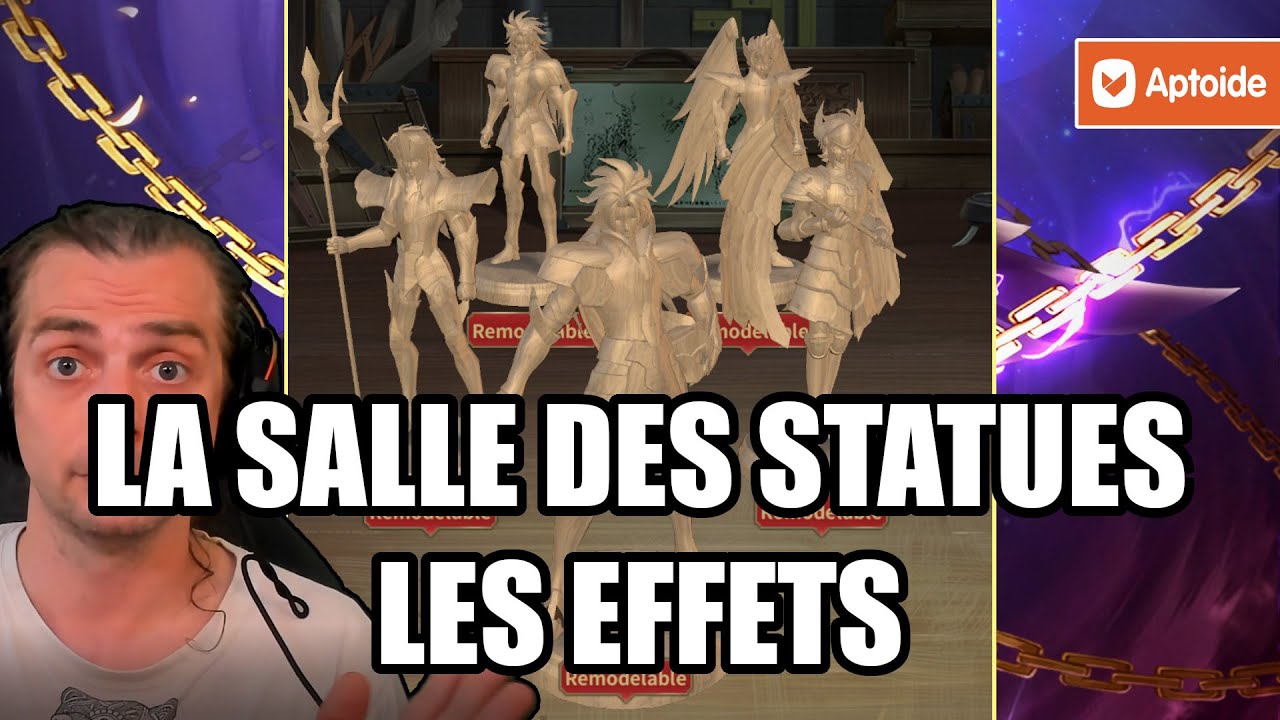 SAINT SEIYA: LEGEND OF JUSTICE : ANALYSE DES EFFETS DE LA SALLE DES STATUES! SELON VOTRE BOX! PART 2