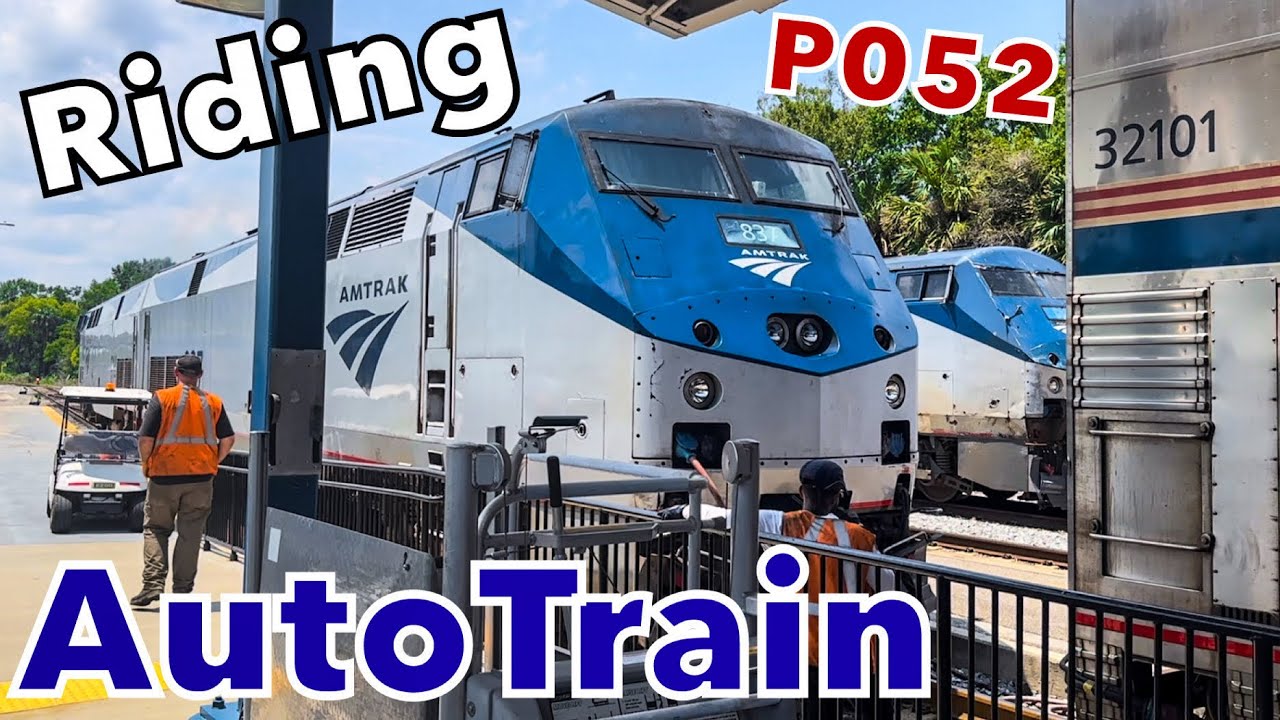 Riding Amtrak's Auto Train: Sanford, FL to Lorton, VA!