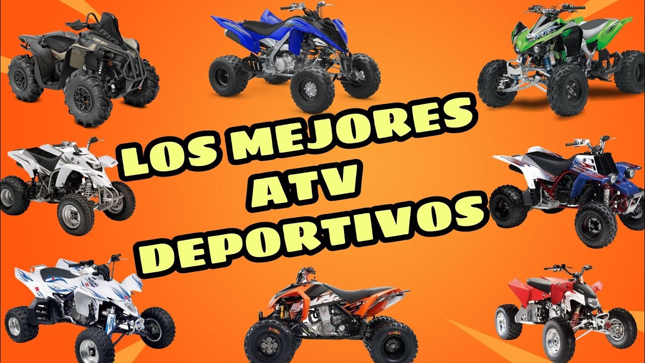 LOS MEJORES CUATRIMOTOS DEPORTIVOS #quad #atv