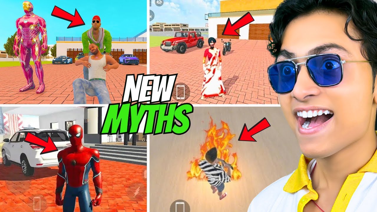 Trying My SUBSCRIBERS MYTHS In This “INDIAN GTA5” Mobile Game! #5