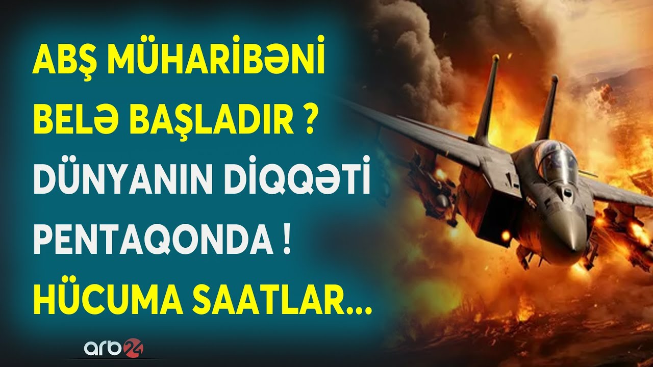 HÜCUM BAŞLADI? - ABŞ-dən İrana SONUNCU ŞANS - Bombardmançı QIRICILAR HAVAYA QALXDI...