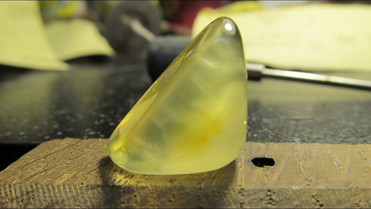 Обработка натурального янтаря Processing of natural amber