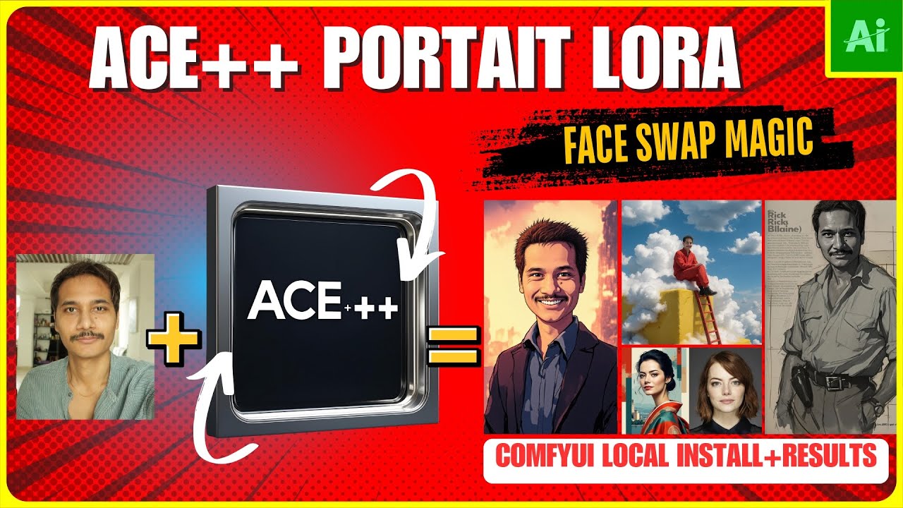 ACE++ LORA is more than just a FACESWAP OR better than PULID?