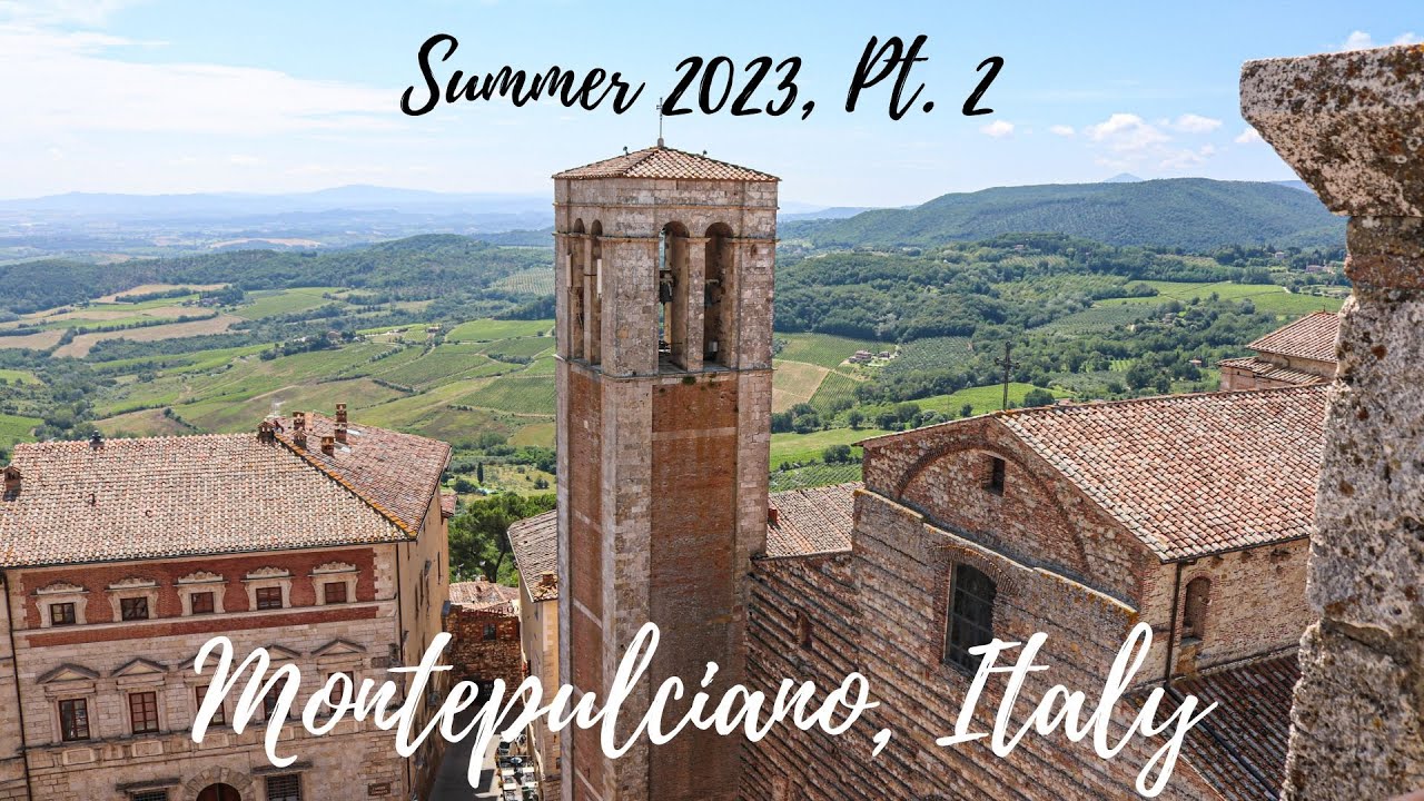 Montepulciano, Italy - Summer 2023 pt. 2: De Ricci Winery and Palazzo Views!
