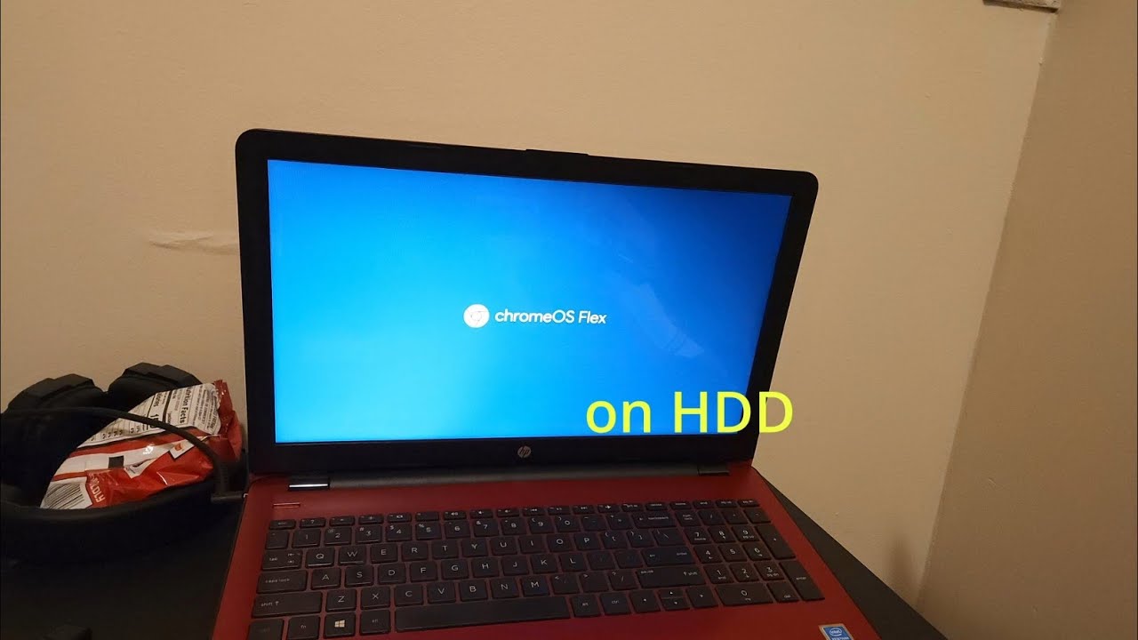 Chrome OS Flex on real hardware!