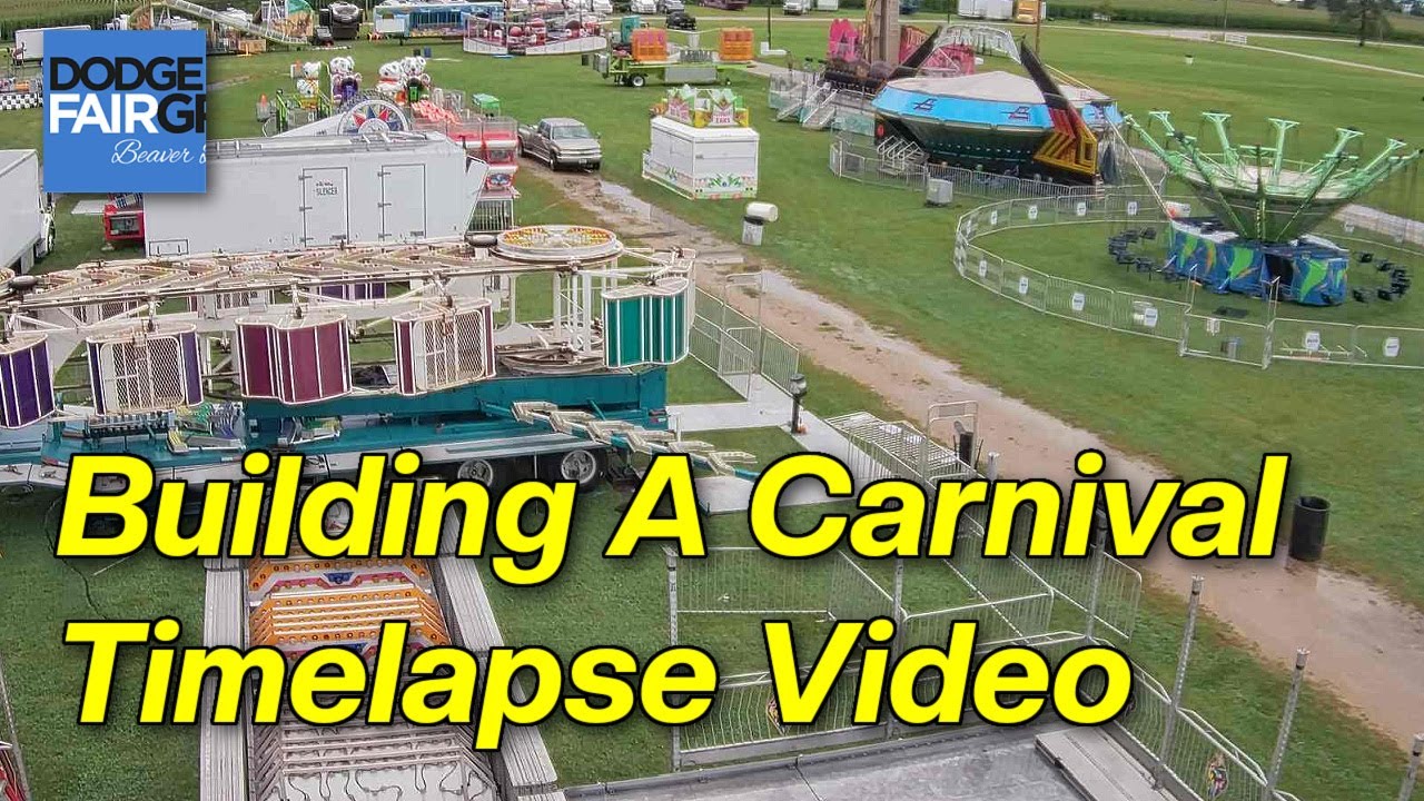 How Does a Carnival Get Built So Fast?  See it in this Timelapse Video!