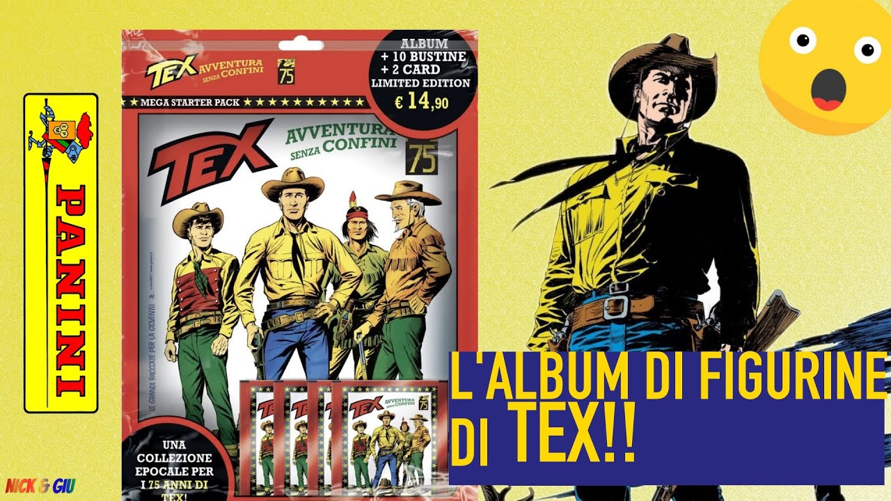 TEX - AVVENTURA SENZA CONFINI - Una collezione di figurine pazzesca!