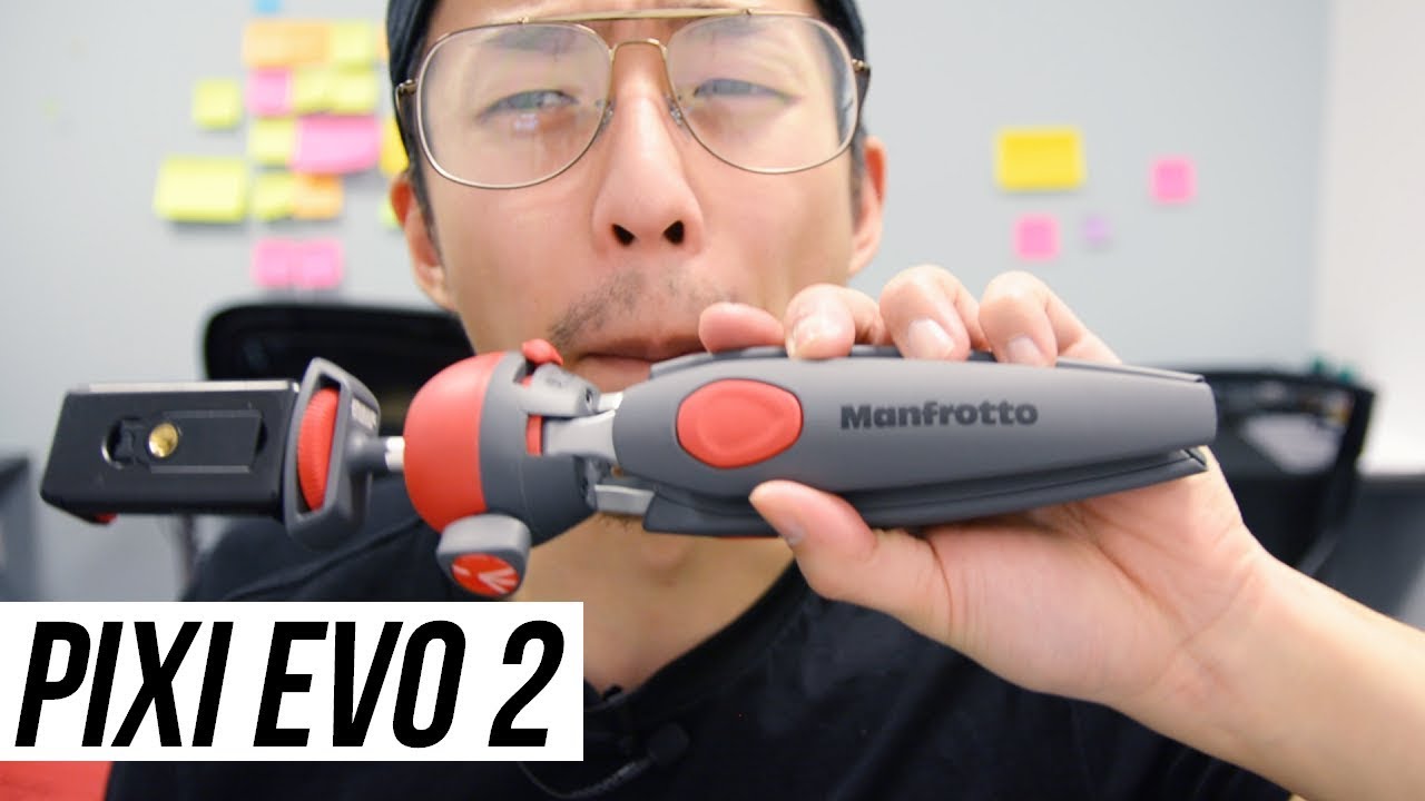 Manfrotto PIXI EVO 2 REVIEW (Best VLOGGING TRIPOD?)