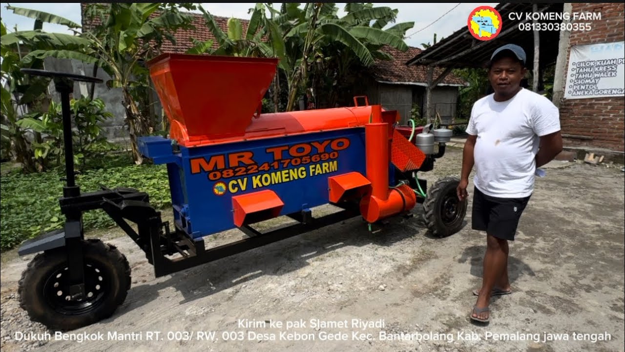 Mesin Pemipil Jagung penggerak 30 hp jiang fa.kirim ke pemalang jawa tengah