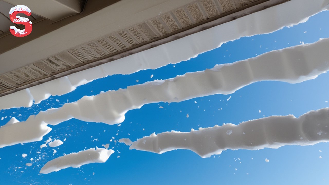 Skilled Snow Removal: Massive Roof Avalanche | Extreme Challenging Roof Snow Clearing Moments #15