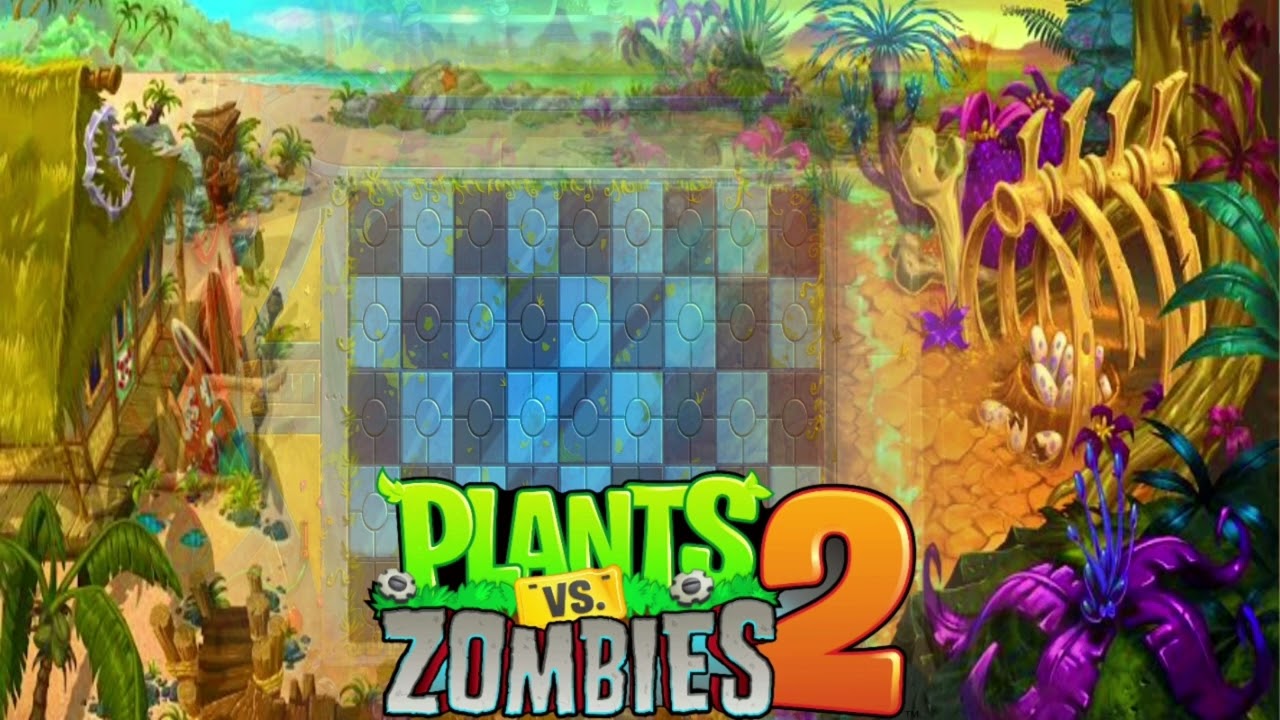 PVZ2 Ultimate Battle Big Wave Beach X Far Future X Jurassic Marsh