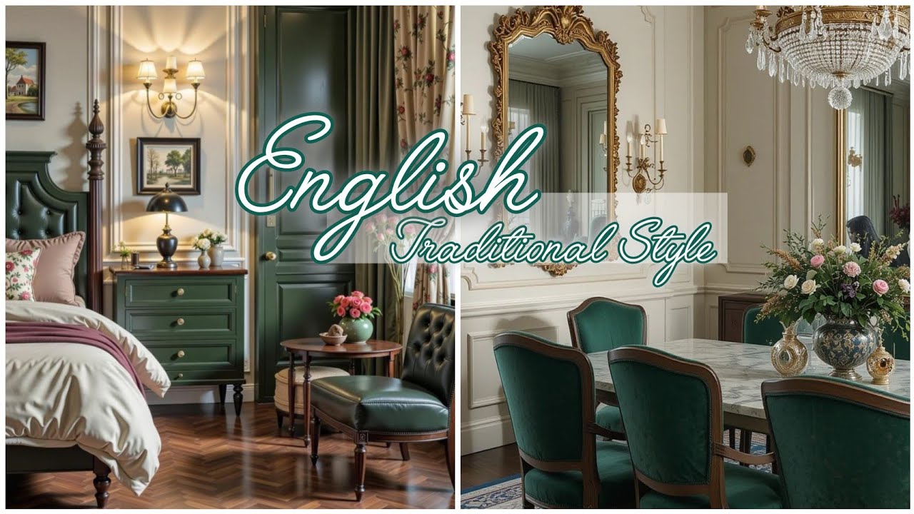 How to decorate in English traditioal style? English country interior design #homedecor #interior 