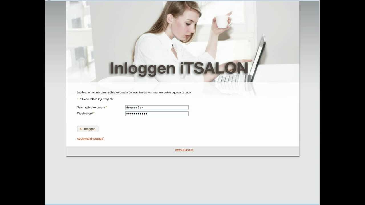 demonstratie van itSalon, deel 1