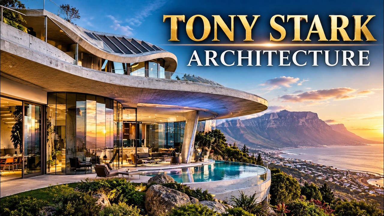 Inside the IRON MAN House | Tony Stark Architecture | Cape Town