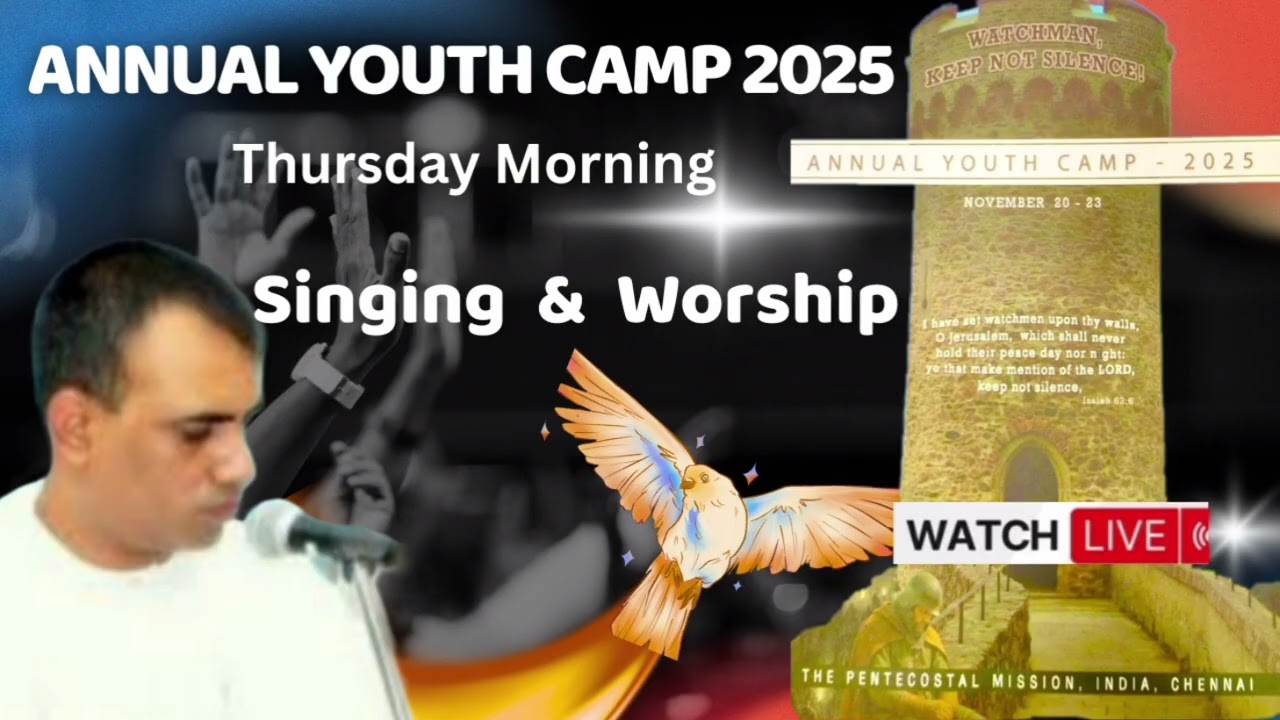 Tpm Annual youth camp message live 2025 | Thursday morning singing and worship