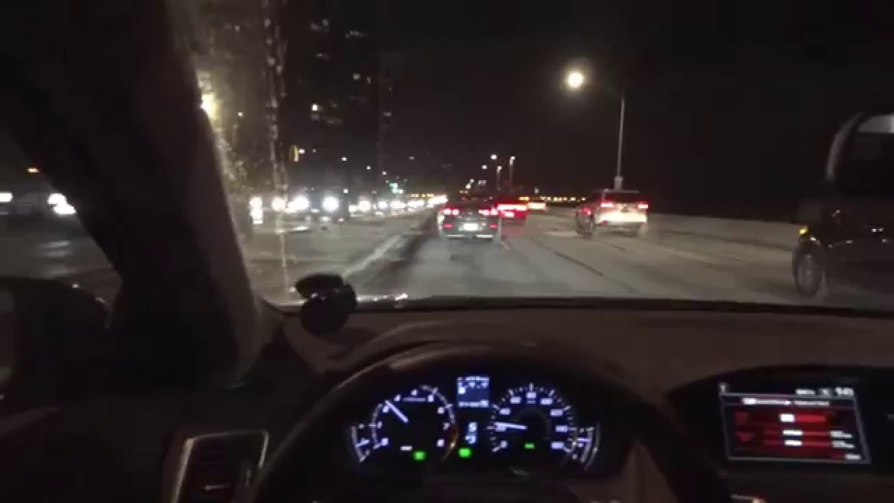 2015 Acura TLX 2.4L - POV Night Drive