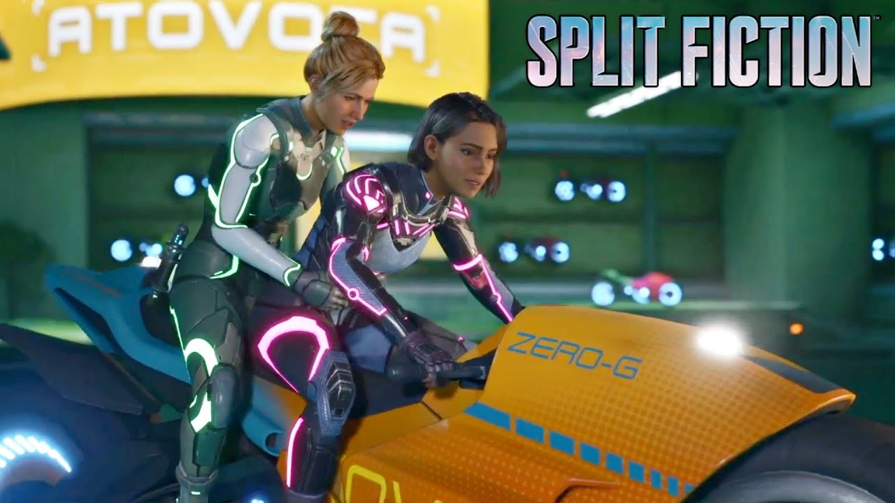 Gravity Bike - Neon Revenge: Subchapter 9 | Split Fiction | PS5 | Playthrough