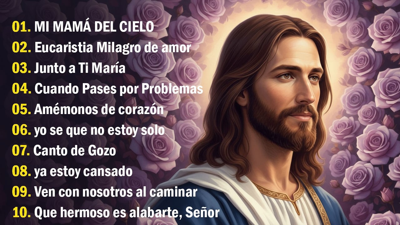 15 ALABANZAS CATÓLICAS Poderosas Para Reducir el Estrés🙏 INTENTA ESCUCHAR ESTA CANCIÓN SIN LLORAR
