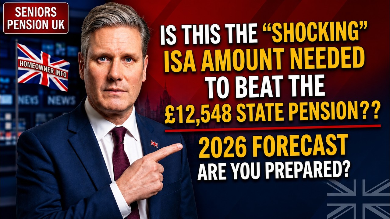 The Shocking ISA Amount Needed to Beat the &pound;12,548 UK State Pension in 2026