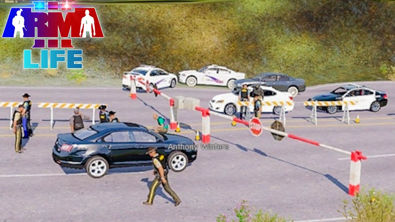 Arma 3 Life Police #103 - State Police Checkpoint
