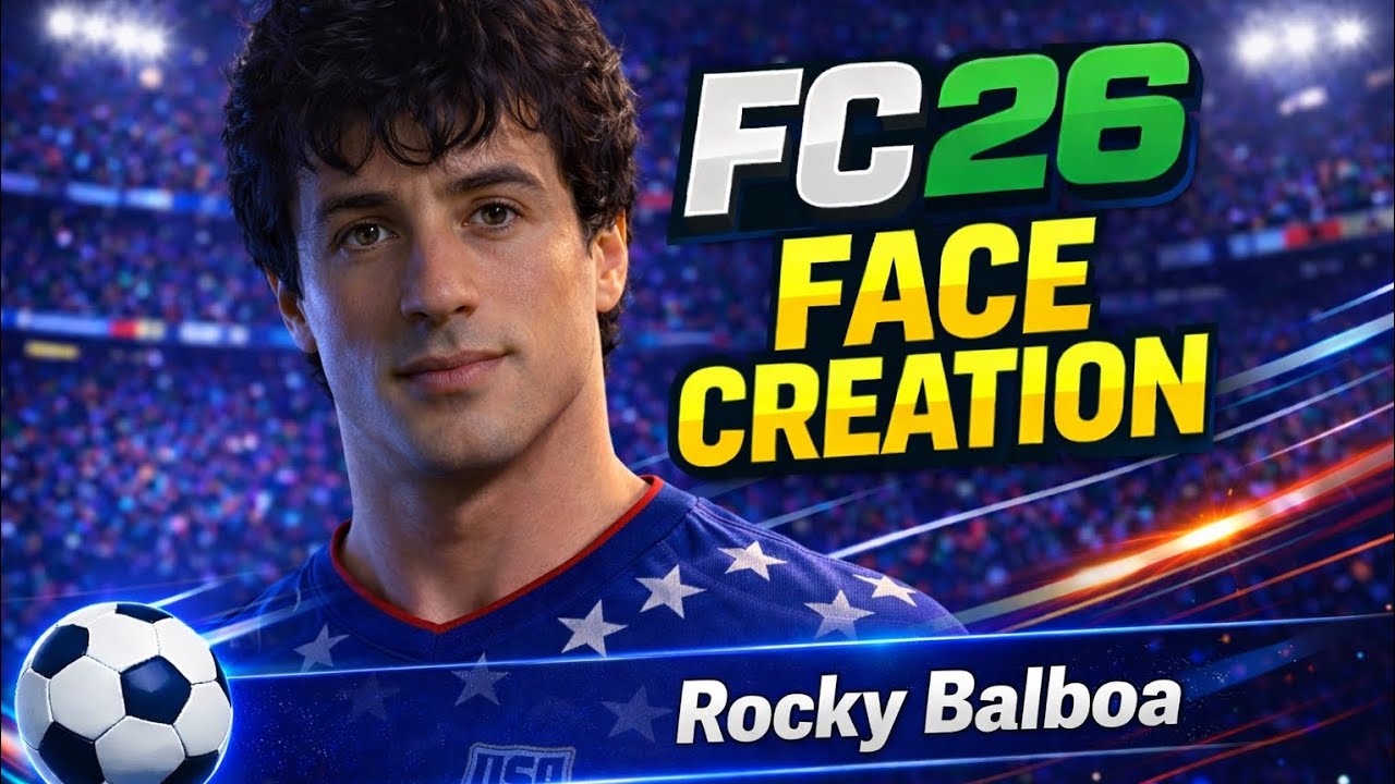 FC 26 Rocky Balboa 1976 Face Tutorial | Creation