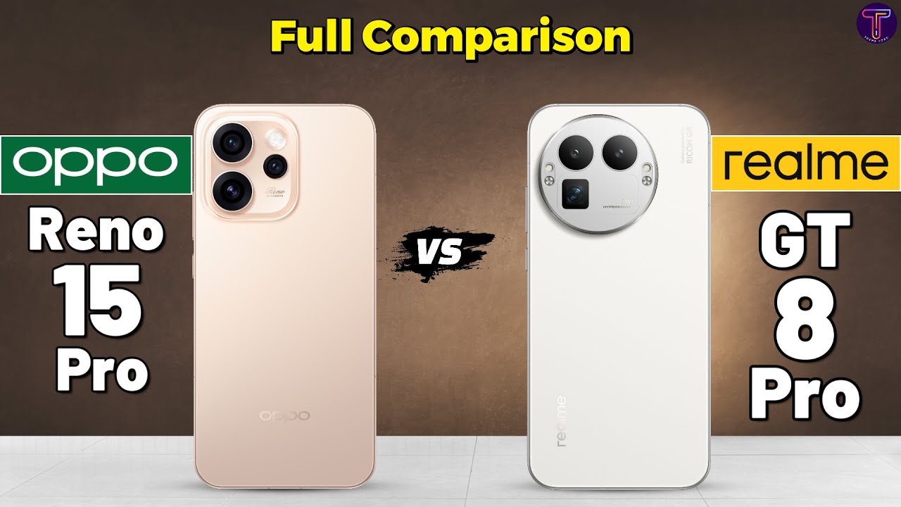 OPPO Reno 15 Pro vs Realme GT 8 Pro : Full Comparison 😲❓