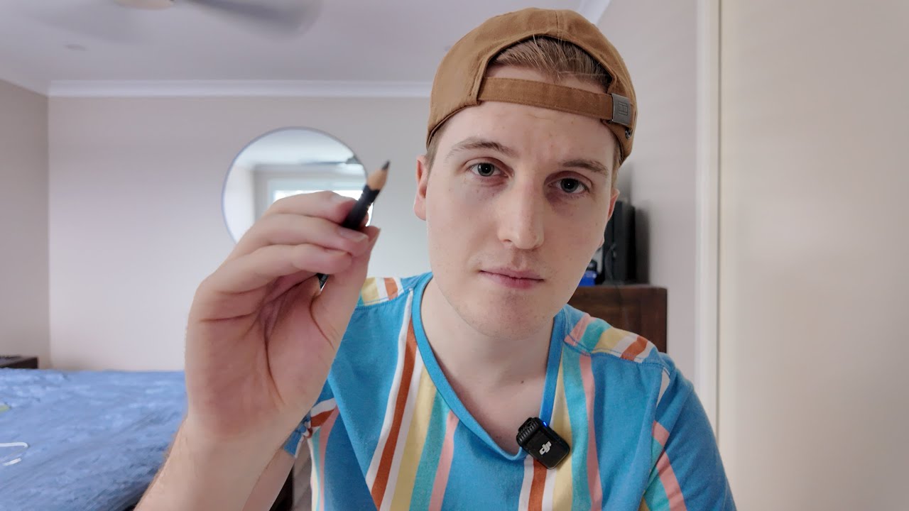 ASMR Drawing on your face 