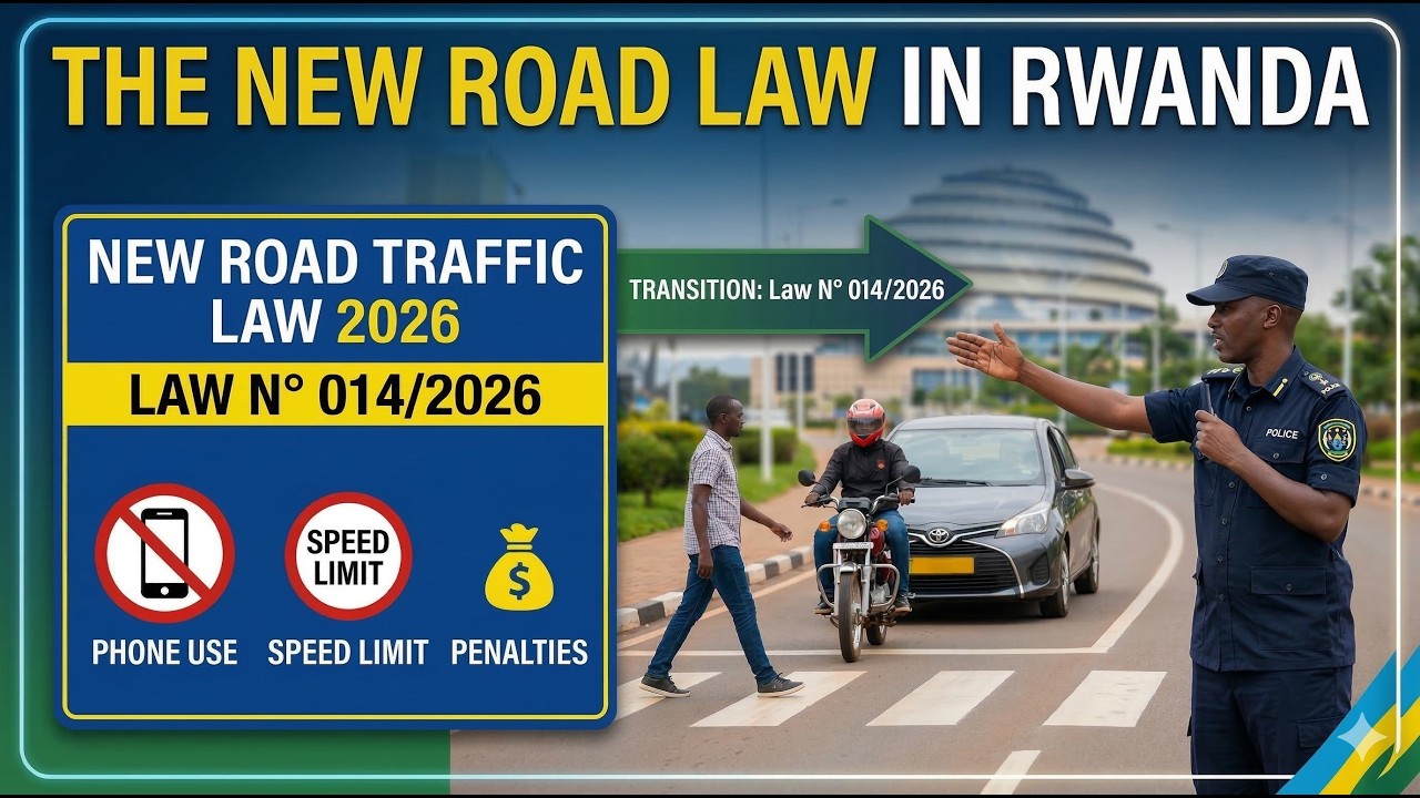 Understanding the new law No. 014/2026 governing road traffic