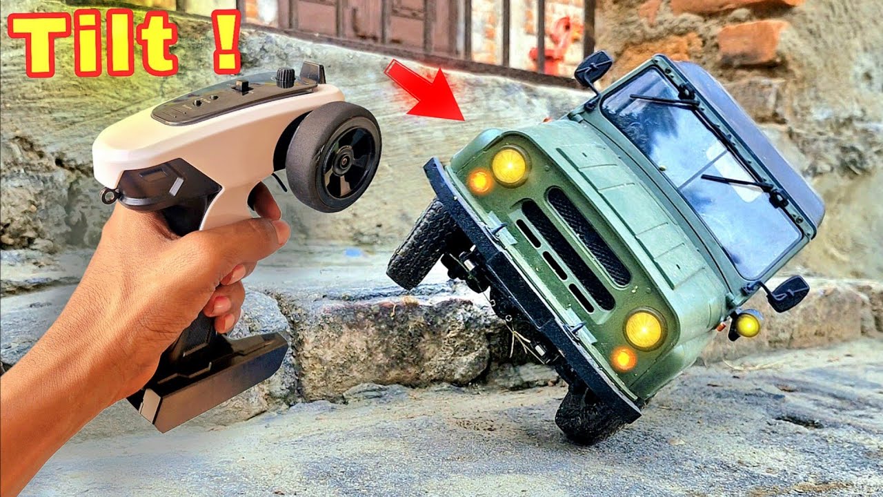 UAZ 469 Rc Crawler Unboxing & Extreme Off-Road Test 