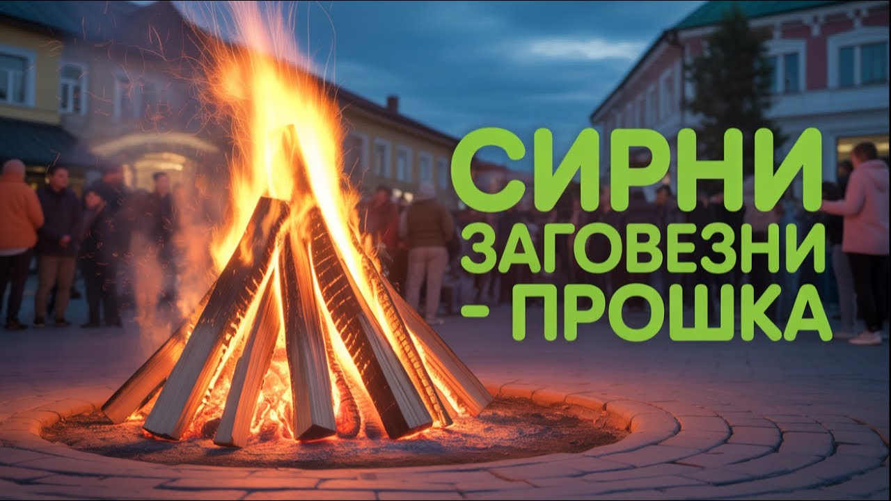 Сирни Заговезни - Прошка кв. Драгалевци Kукери с. Велковци