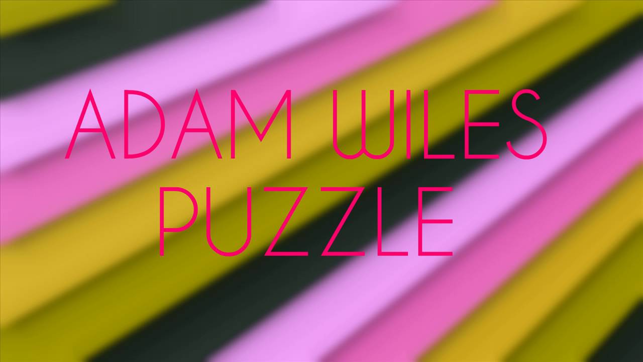 Adam Wiles - Puzzle (Original mix)