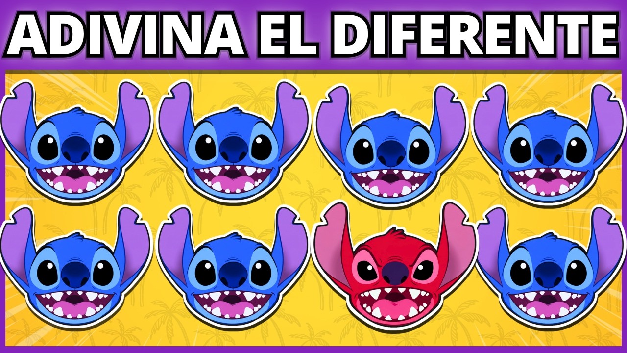 🌊🌸 30 MEGA DESAFÍOS | LILO Y STITCH | ¡Solo el 3% lo logra todo! | #booquiz #trivia