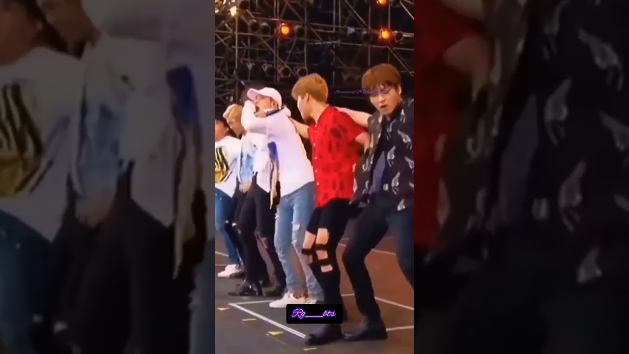 BTS being so clumsy