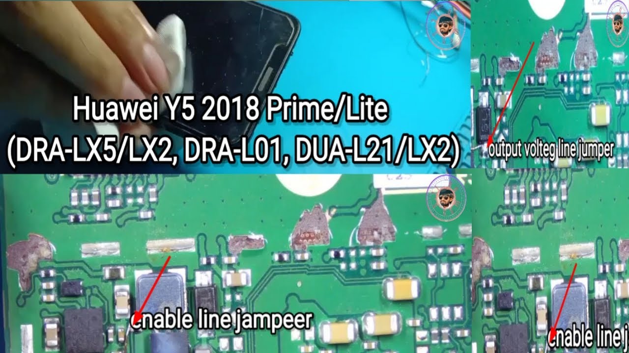 Huawei Y5 2018 Prime/Lite (DRA-LX5 LCD/Display no light, huawei dra-lx5 lcd light 100‌%Solution