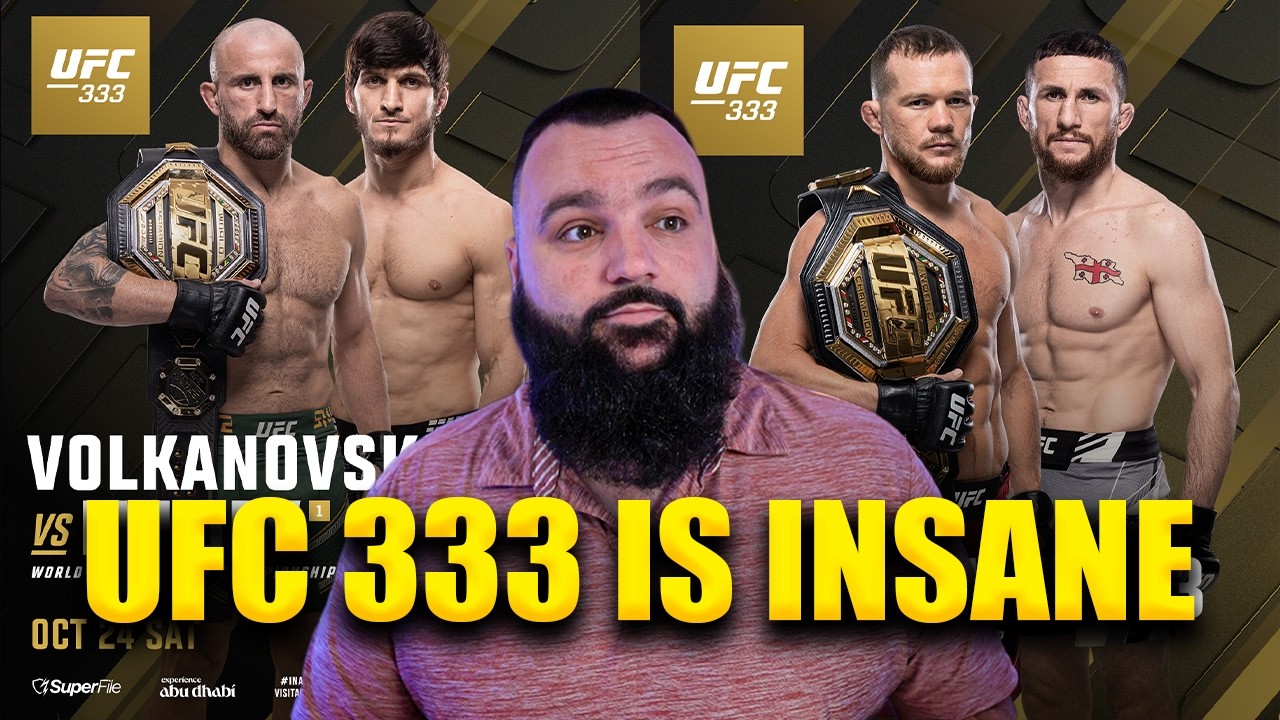 UFC 333 &mdash; БЕЗУМНО МОЩНЫЙ КАРД | Волк против Мовсара и Ян против Мераба 3