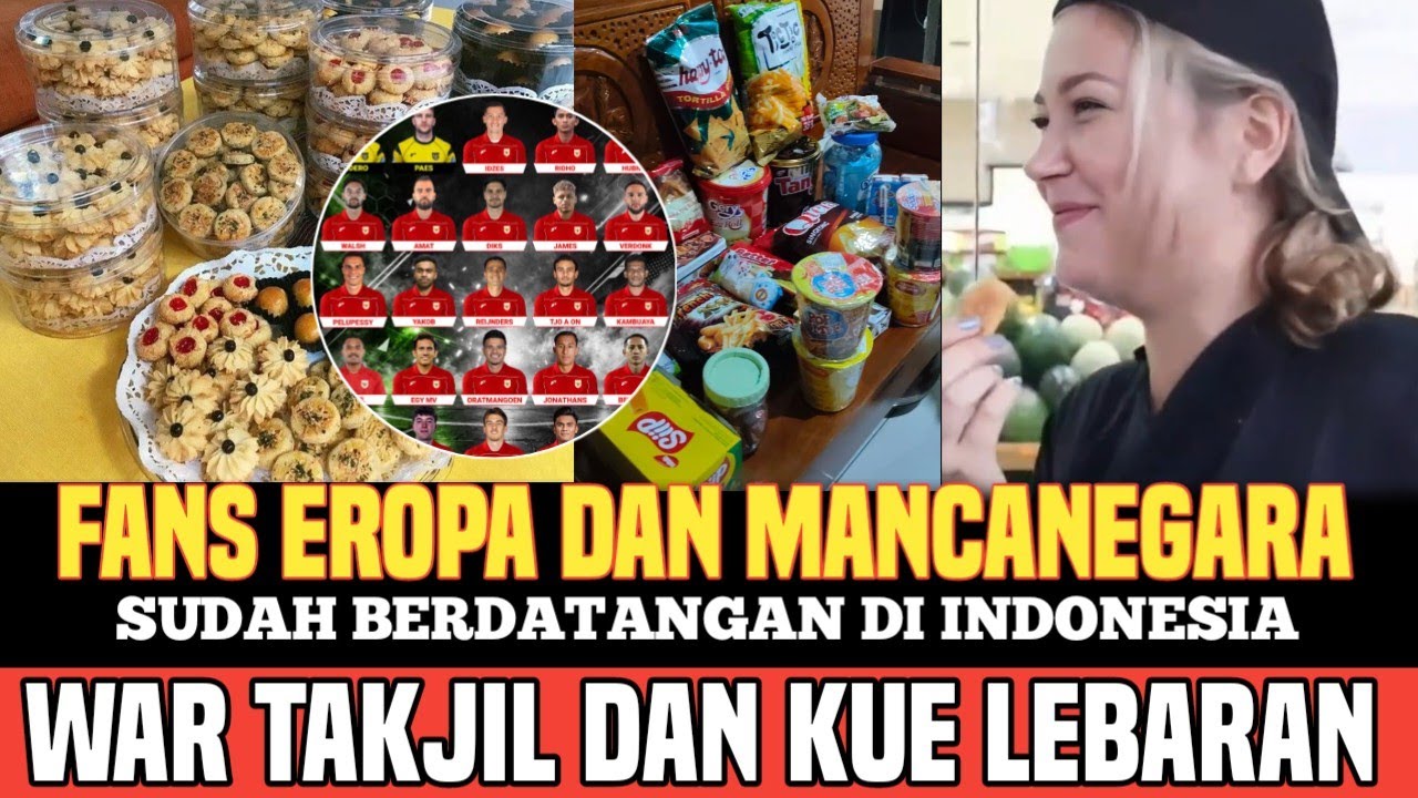 Fans Eropa dan mancanegara padati War Takjil Ramadhan dan berburu Kue nastar lebaran 