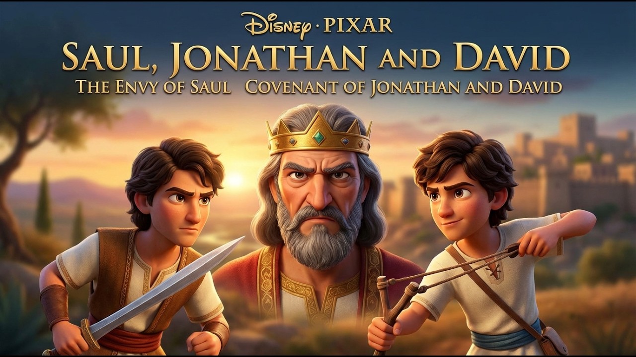 The Envy of Saul 😒 Jonathan and David.