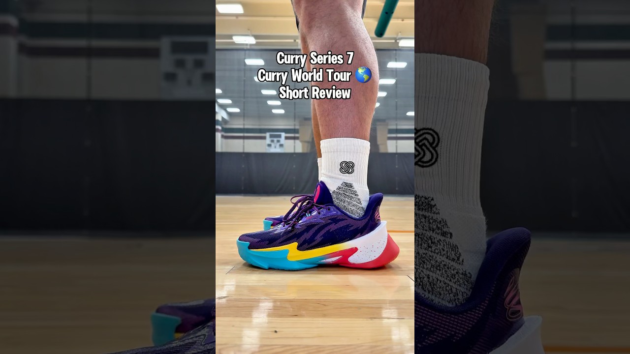 Curry Series 7 “Curry World Tour” 🌍 nonstop shooter vibes #basketball #sneakrtweakr