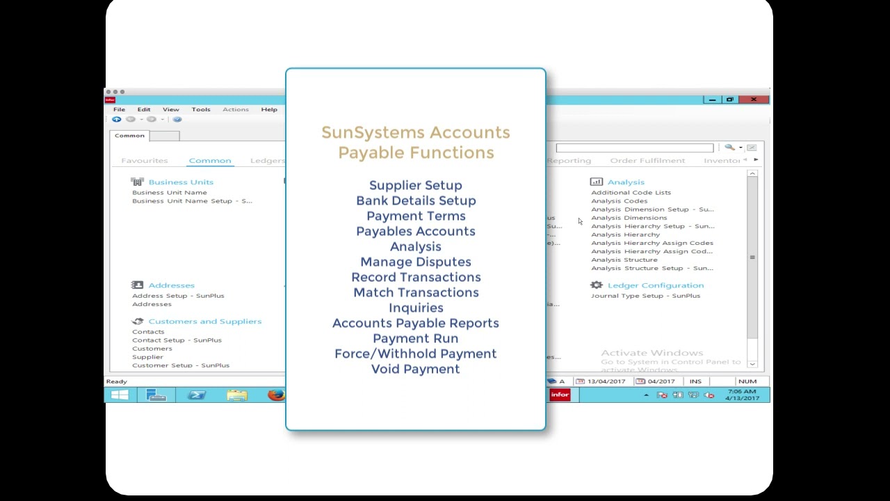 AP01 Accounts Payable Overview