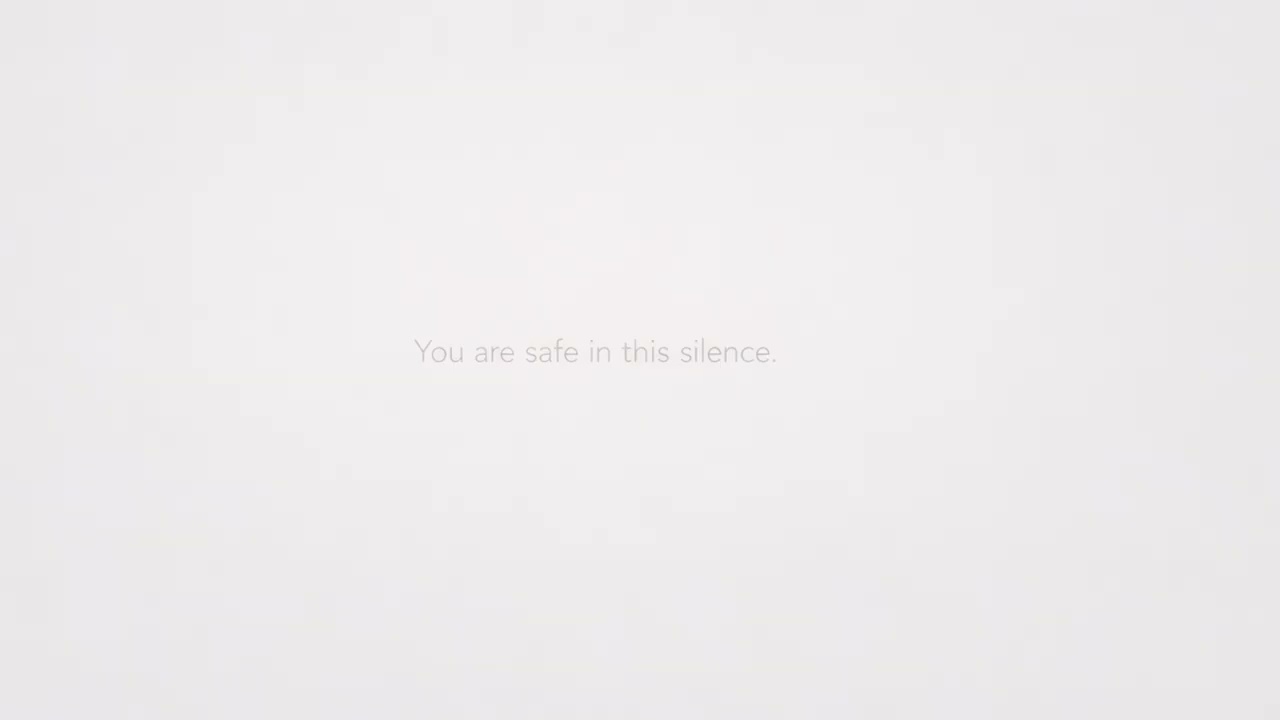 You Are Safe in This Silence | Barely There Ambient Calm