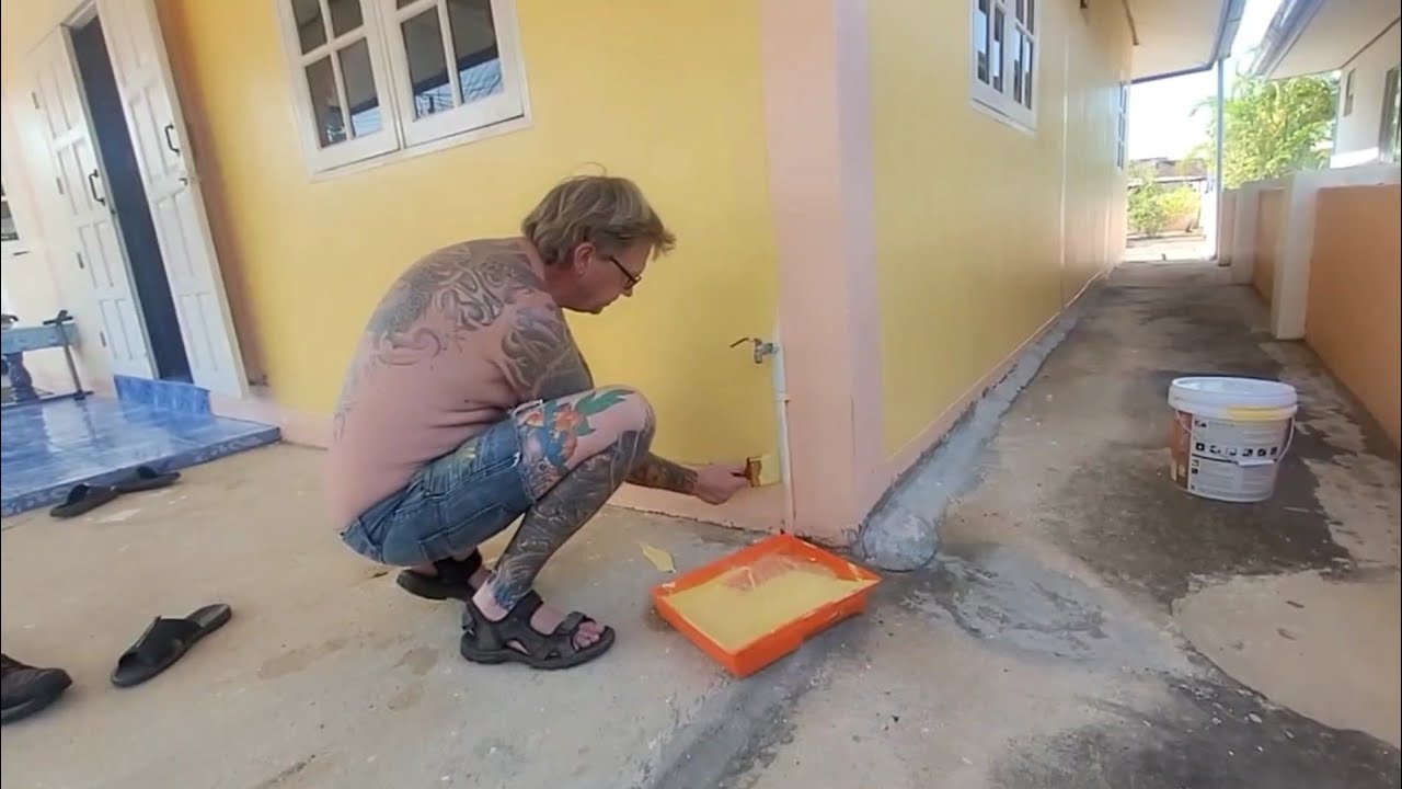 อัปเดตสีบ้านและพุดคุยเรื่องมาอยู่ไทยในวัยไม่ทำงาน