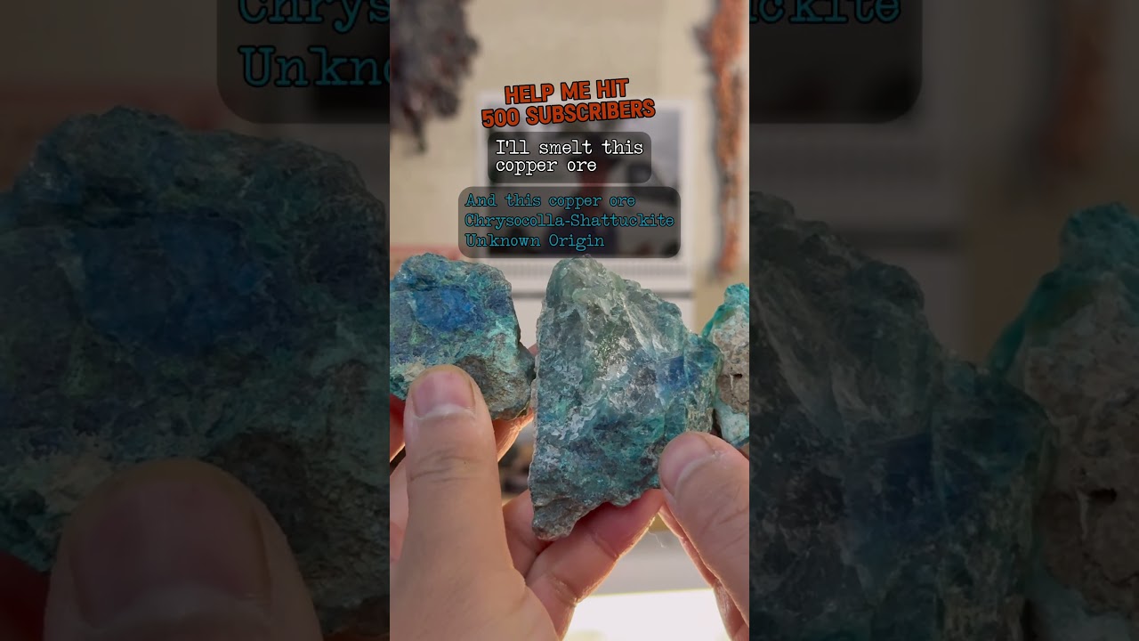 Let's smelt this Copper Ore