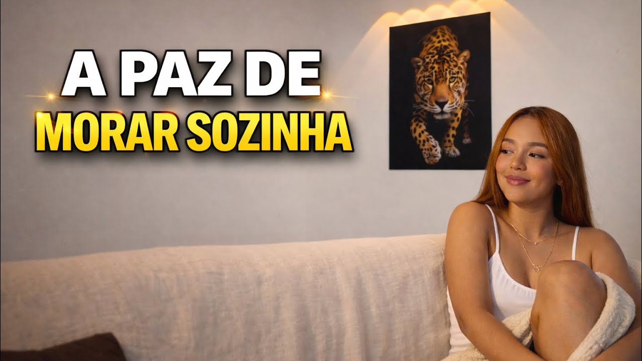 MORANDO SOZINHA: depois de 10h de trabalho essa é a melhor parte do meu dia… 🏠🤍