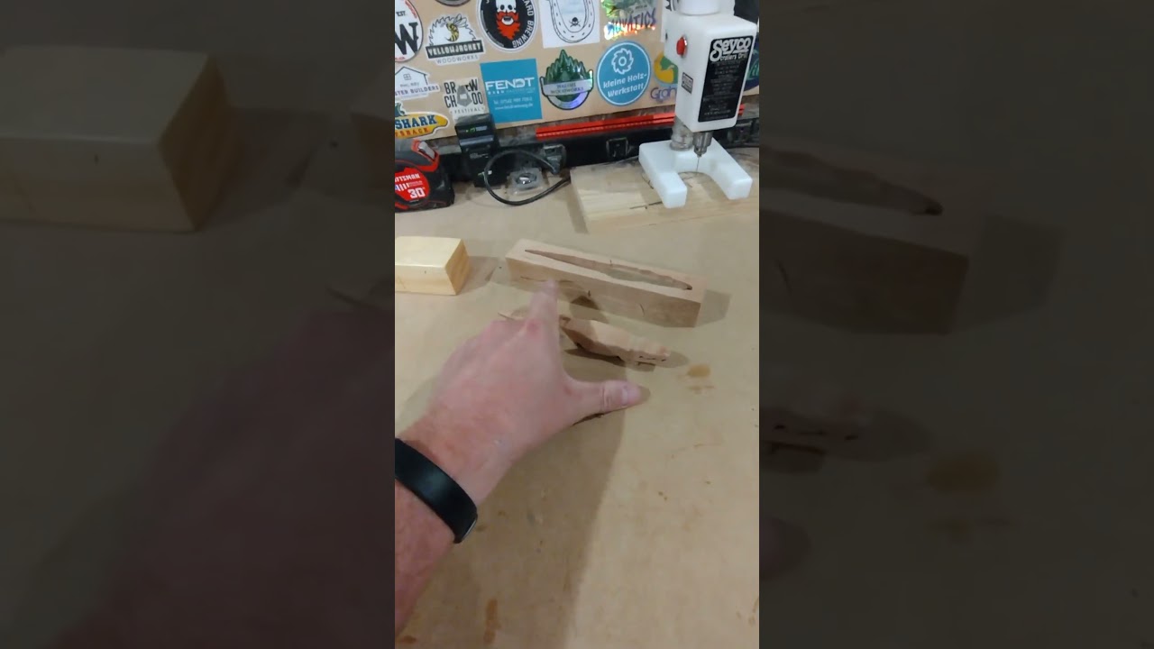 Examples Of Scroll Saw Compound Cuts #shorts