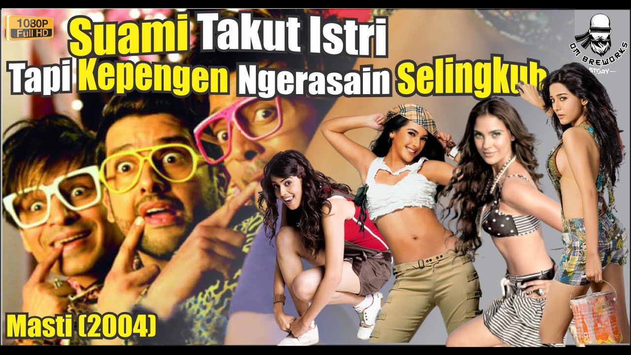 NIAT SELINGKUH MALAH KEJEBAK JANDA SEMOK || Alur Cerita Film India Masti