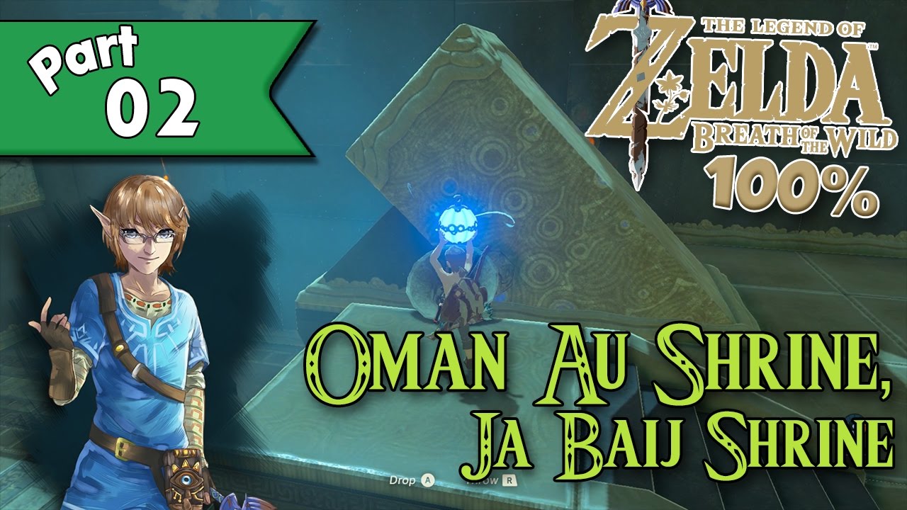 Legend of Zelda: Breath of the Wild 100% walkthrough Part 2 - BomberLink!